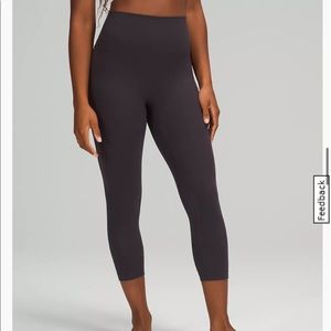 LULULEMON | Align™ High-Rise Crop 23" BLCK GRANITE
